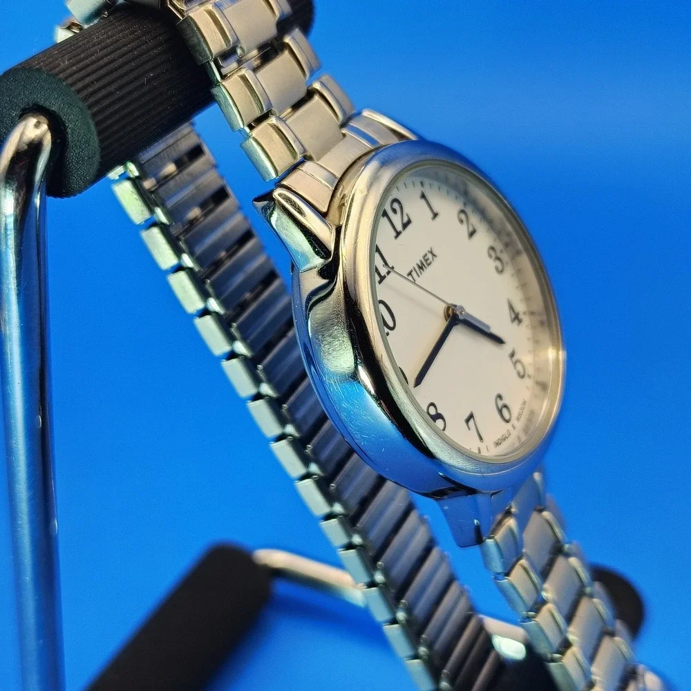 2018 Timex Indiglo Easy Reader 30mm Women's Quartz Watch Fits Size 5-8.5‎